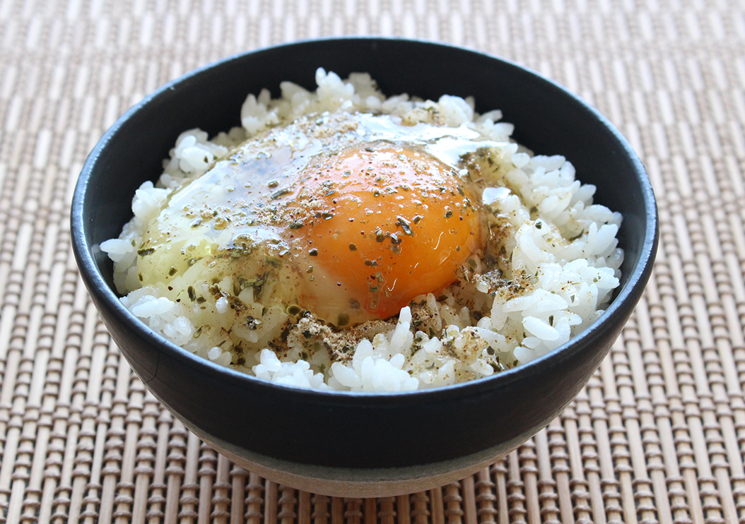 おだしで食べる卵かけご飯